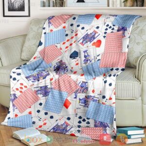 Playing Card Custom Soft Blanket