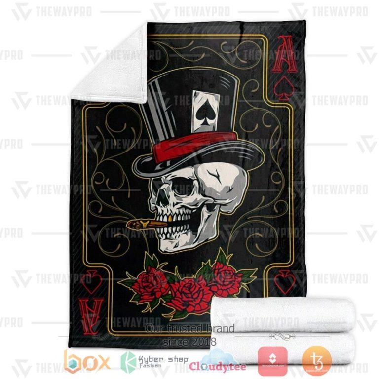 Playing-Cards-The-A-Custom-Soft-Blanket-2
