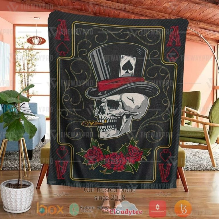 Playing-Cards-The-A-Custom-Soft-Blanket-3