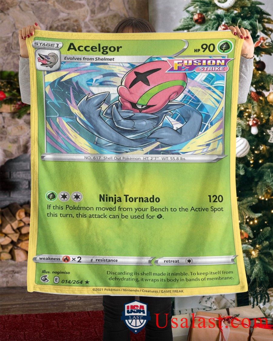 Pokemon Accelgor Fusion Strike Blanket Pokemon Accelgor Fusion Strike Blanket