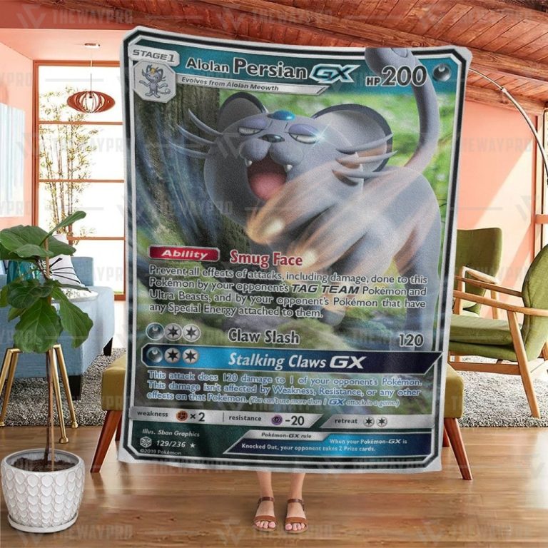 Pokemon-Alolan-Persian-Gx-Cosmic-Eclipse-Blanket-3