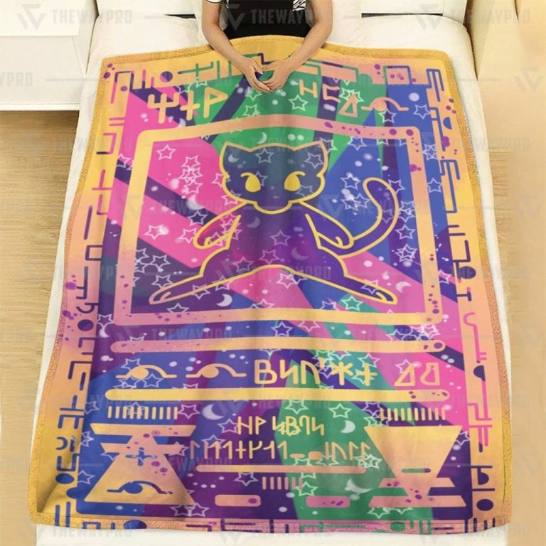 Pokemon-Ancient-Mew-Blanket-1