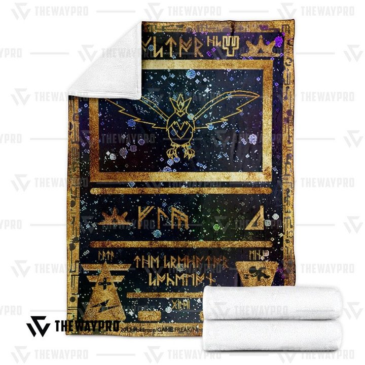 Pokemon-Ancient-Staraptor-Bedding-Set-And-Quilt-Blanket-2