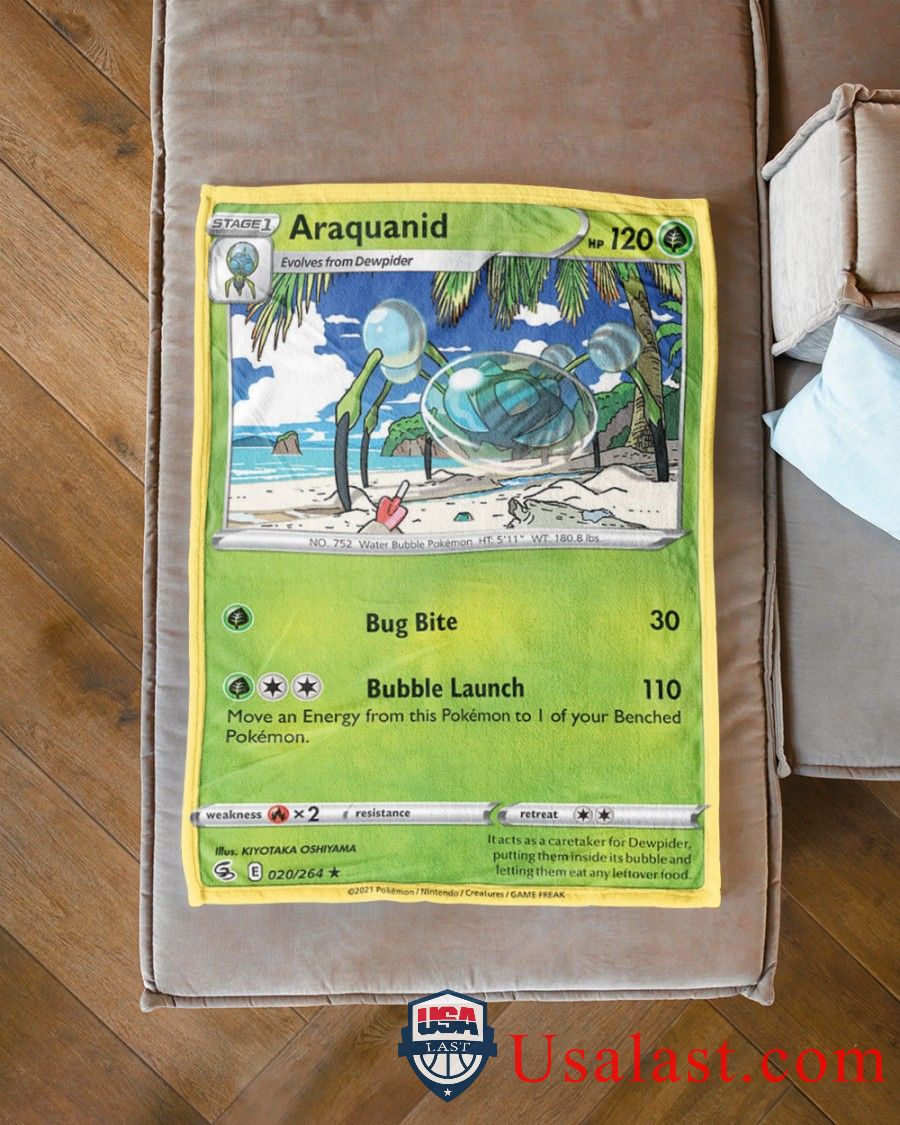 Pokemon-Araquanid-Fusion-Strike-Blanket-2