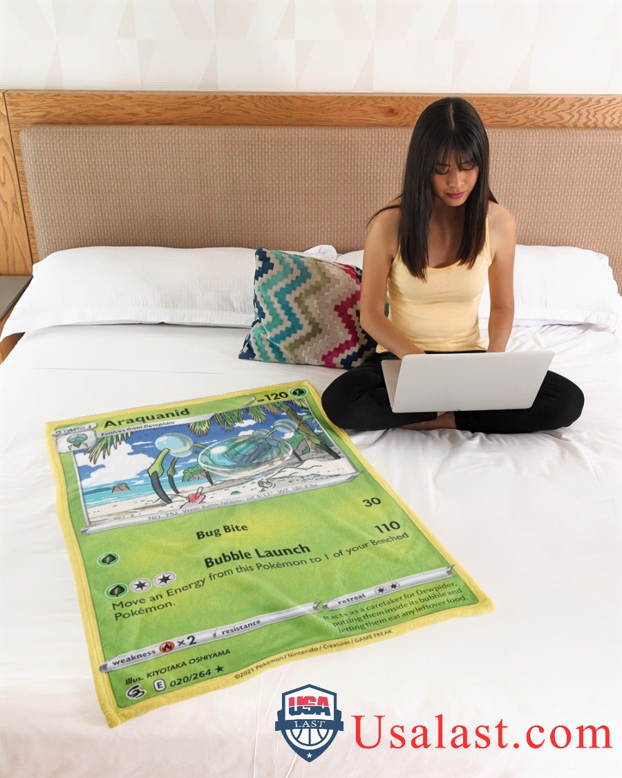 Pokemon-Araquanid-Fusion-Strike-Blanket-3