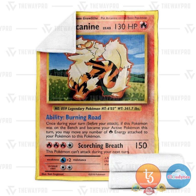 Pokemon-Arcanine-Evolutions-Blanket-3
