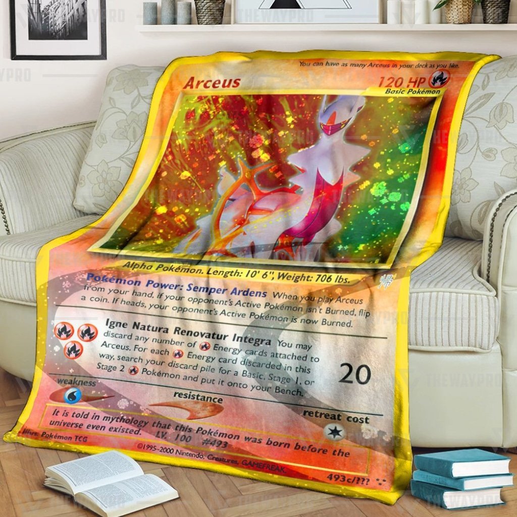 Pokemon Arceus Blanket Pokemon Arceus Blanket