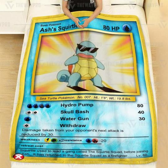 Pokemon-AshS-Squirtle-Soft-Blanket-2