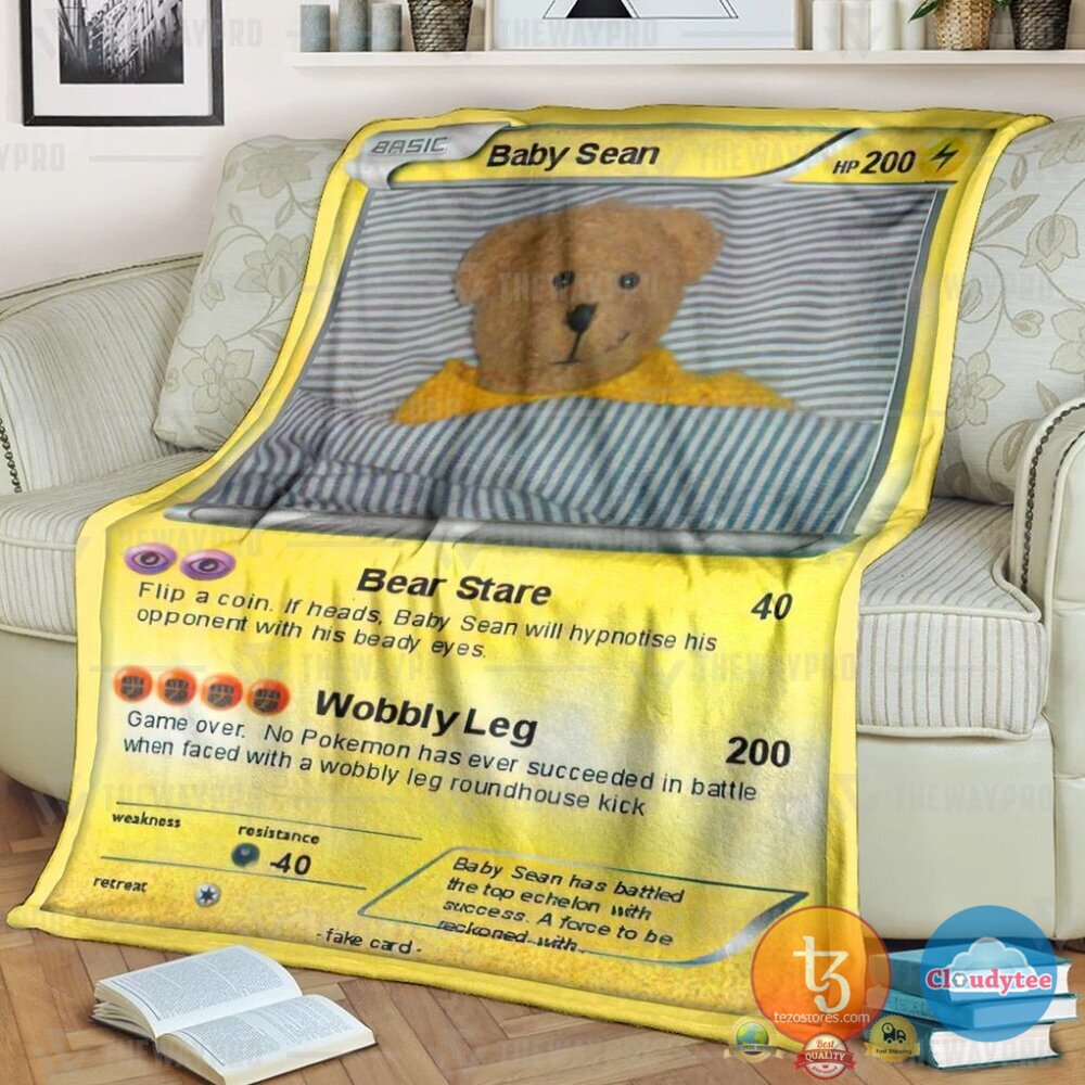 Pokemon Baby Sean Blanket Pokemon Baby Sean Blanket