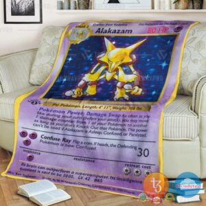 Pokemon Basic Alakazam Blanket 2