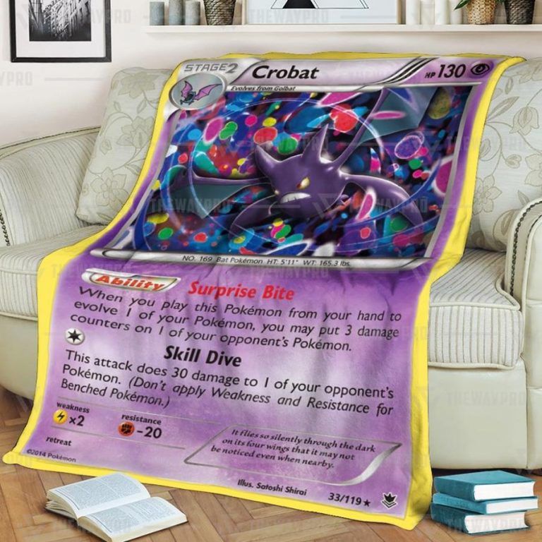 Pokemon-Basic-Crobat-Soft-Blanket-3