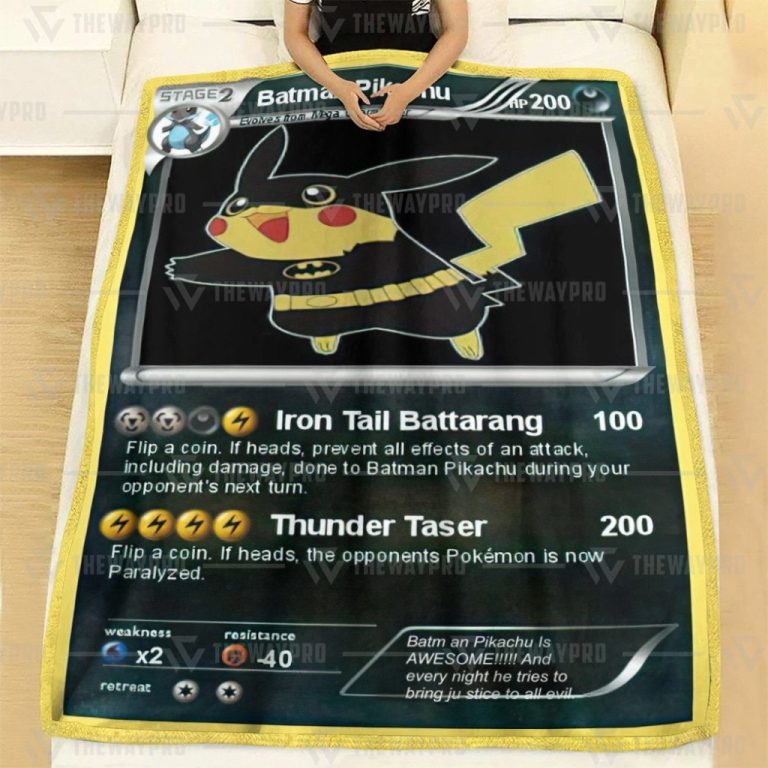 Pokemon-Batman-Pikachu-Blanket-1
