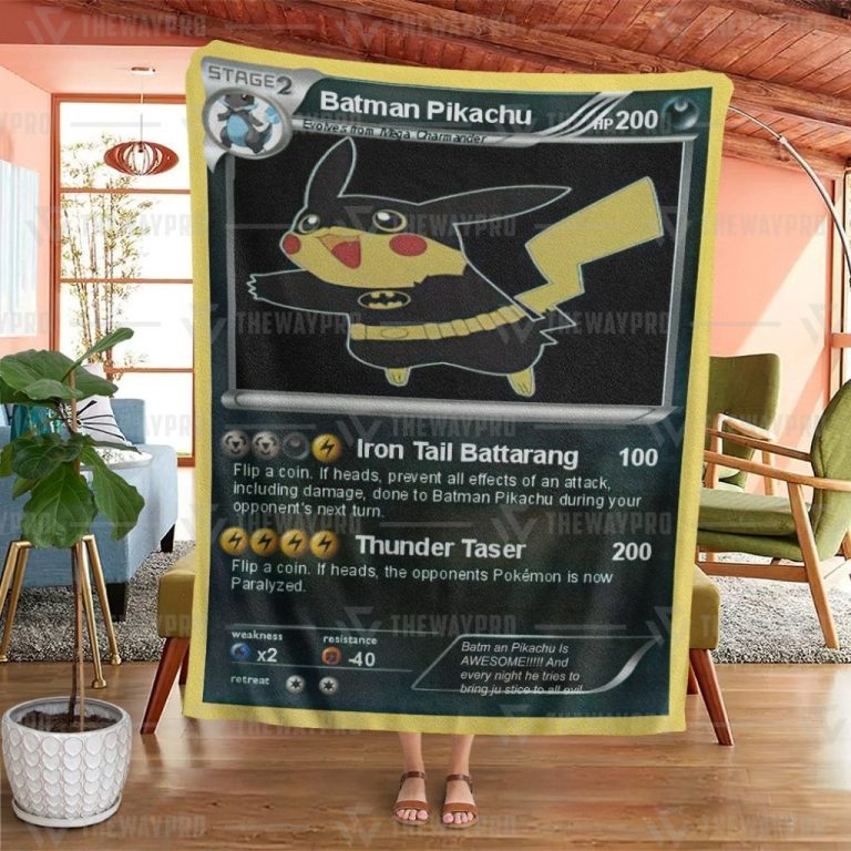 Pokemon-Batman-Pikachu-Blanket-3