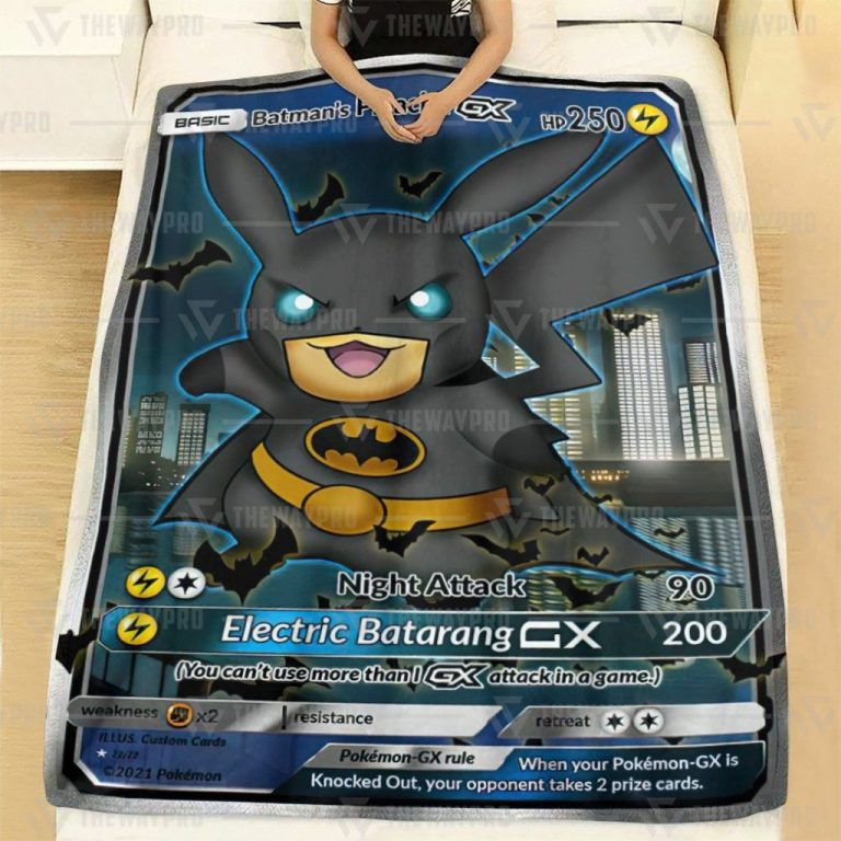 Pokemon-BatmanS-Pikachu-Blanket-1