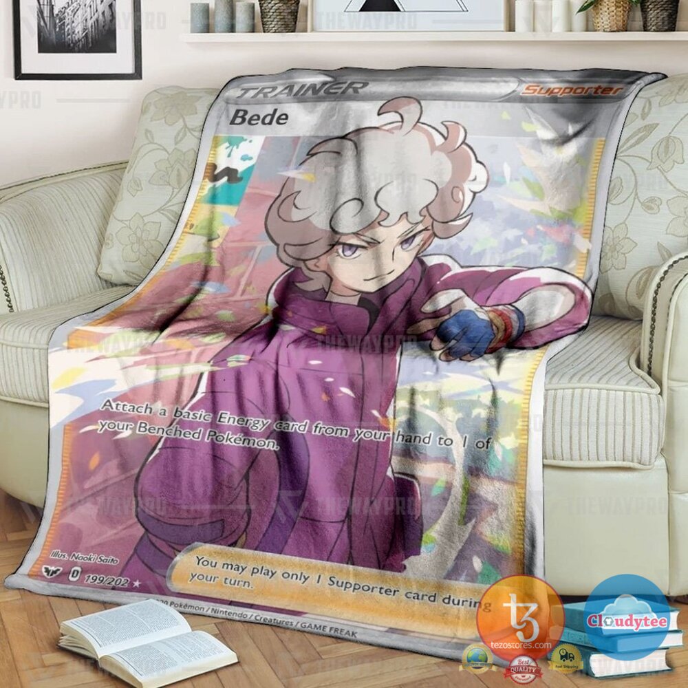 Pokemon Bede Sword And Shield Blanket Pokemon Bede Sword And Shield Blanket