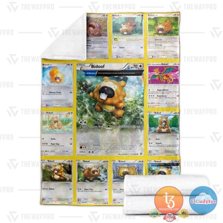 Pokemon-Bidoof-Cards-Blanket-3
