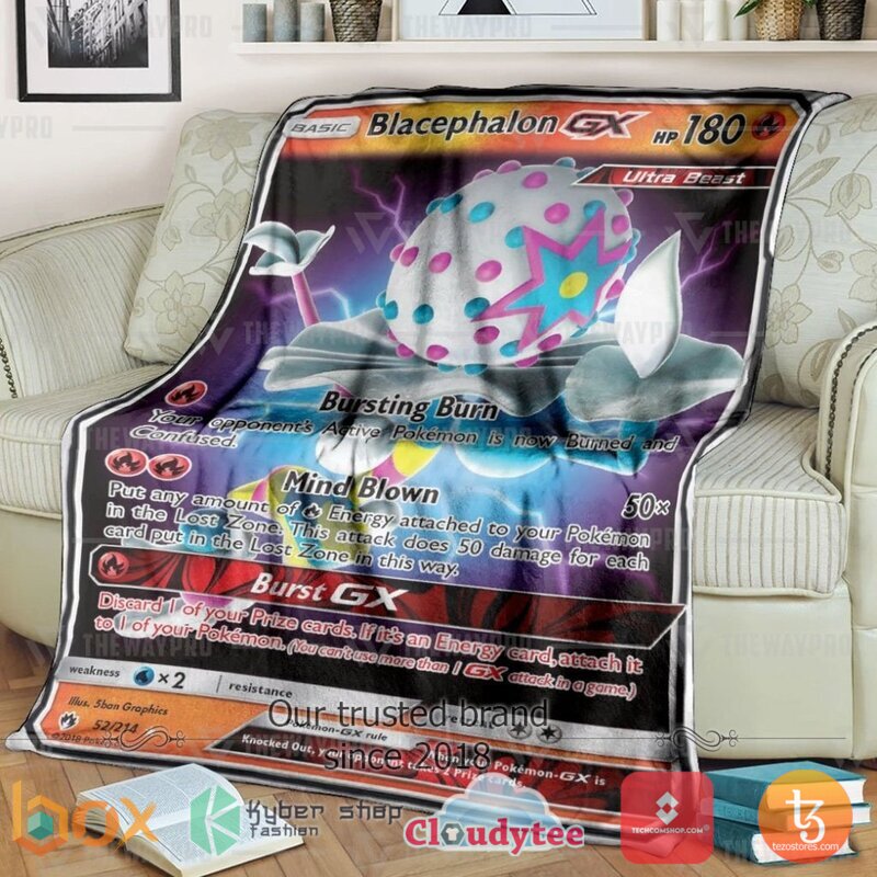 Pokemon Blacephalon Gx Blanket 2 Pokemon Blacephalon Gx Blanket 2