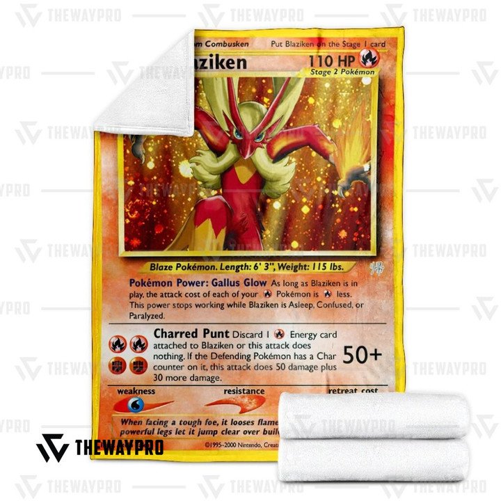 Pokemon-Blaziken-Bedding-Set-And-Quilt-Blanket-2