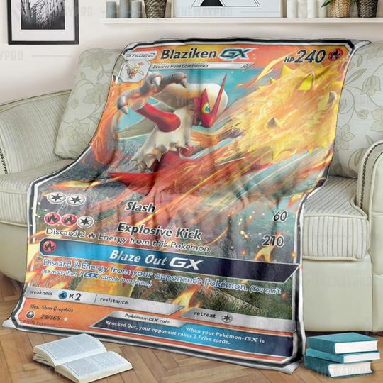 Pokemon-Blaziken-Gx-Soft-Blanket-3