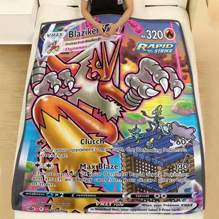 Pokemon-Blaziken-Vmax-Chilling-Reign-Blanket-2