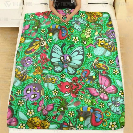 Pokemon-Bug-Soft-Blanket-2