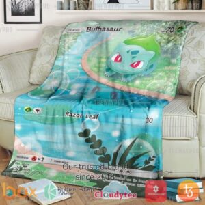 Pokemon Bulbasaur Blanket 2