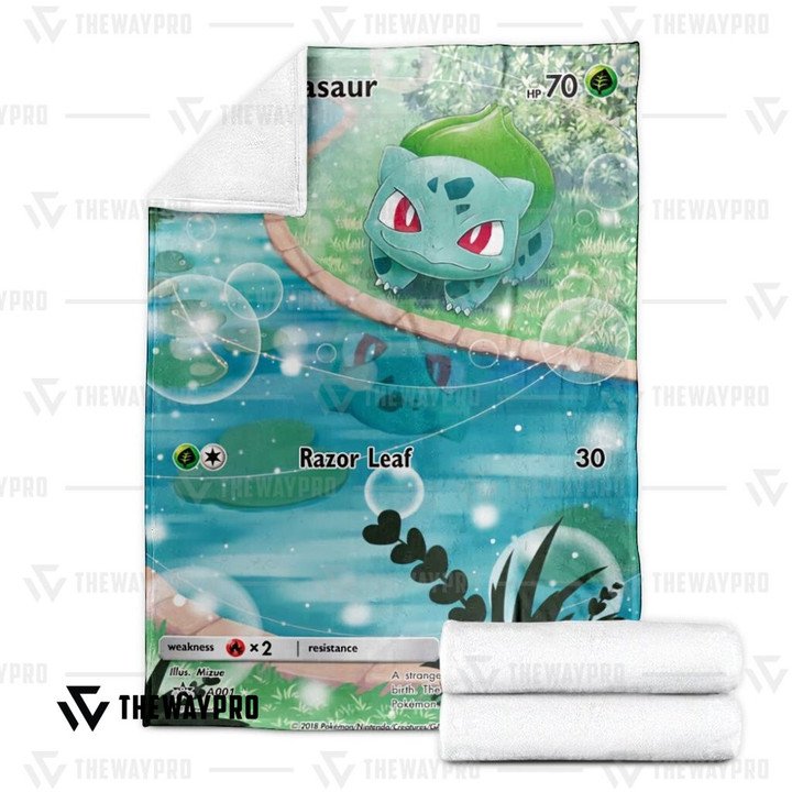 Pokemon-Bulbasaur-Custom-Bedding-Set-And-Quilt-Blanket-2
