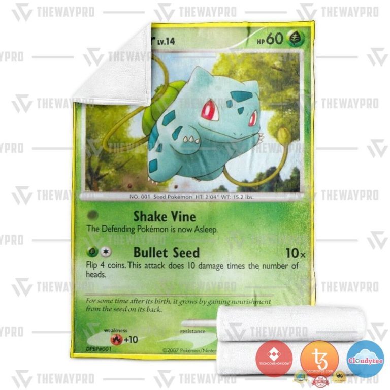 Pokemon-Bulbasaur-Secret-Wonders-Blanket-2-1