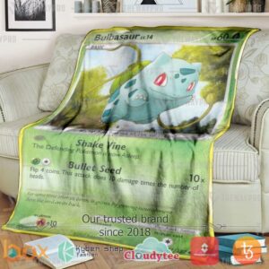 Pokemon Bulbasaur Secret Wonders Blanket 2