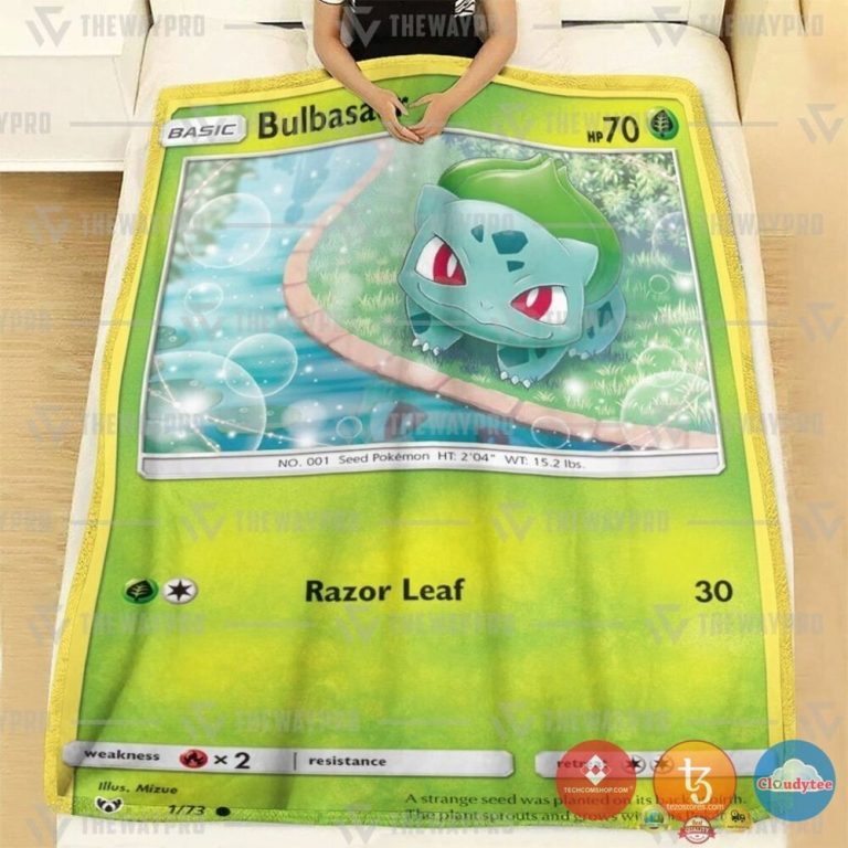Pokemon-Bulbasaur-Shining-Legends-Blanket-1-1