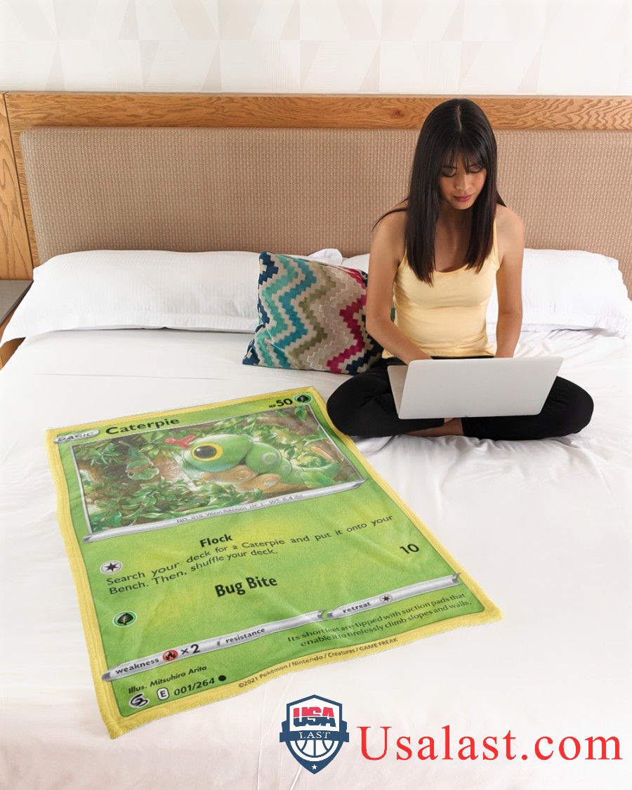 Pokemon-Caterpie-Fusion-Strike-Blanket-3