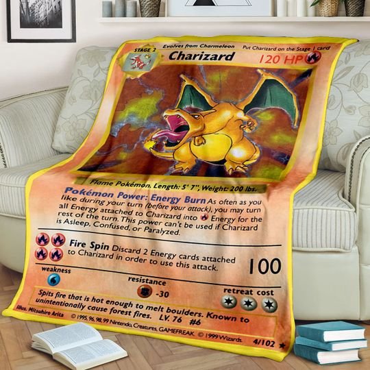 Pokemon-Charizard-Blanket-1