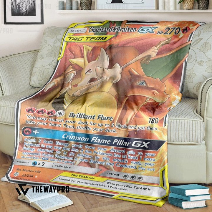 Pokemon Charizard Braixen Gx Cosmic Eclipse Bedding Set And Quilt Blanket Pokemon Charizard Braixen Gx Cosmic Eclipse Bedding Set And Quilt Blanket