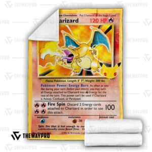 Pokemon Charizard Celebrations Bedding Set And Quilt Blanket