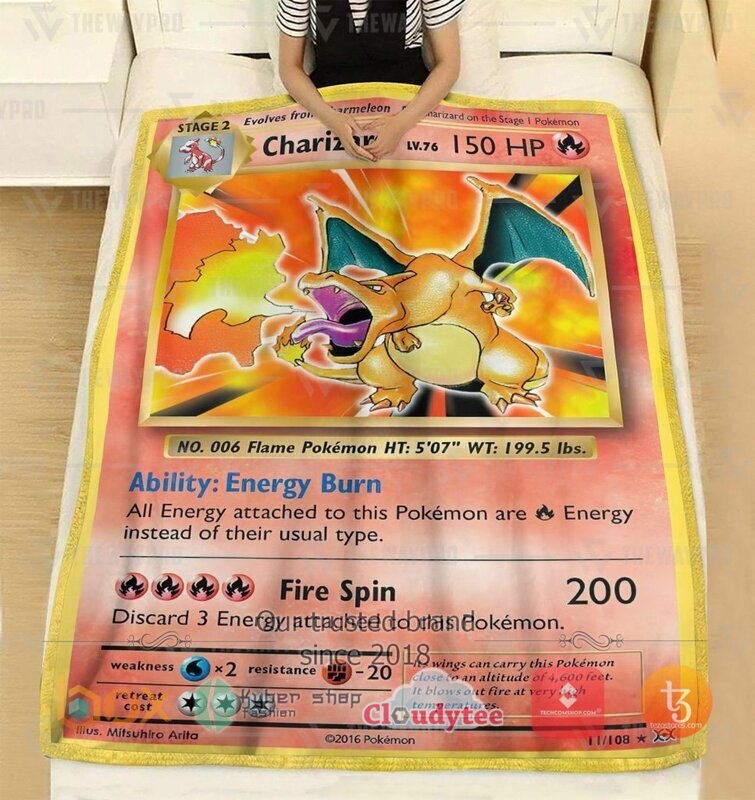 Pokemon-Charizard-Evolutions-Blanket-1-2