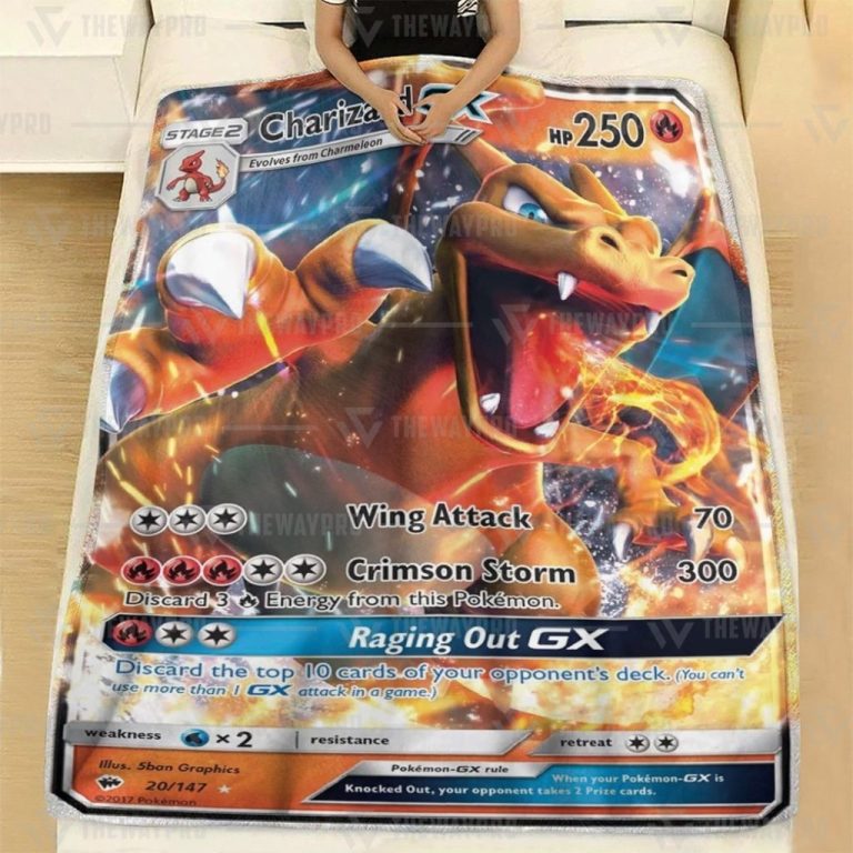 Pokemon-Charizard-Gx-Blanket-1