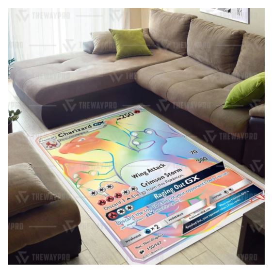 Pokemon-Charizard-Gx-Blanket-Rug-Tumbler-2-1