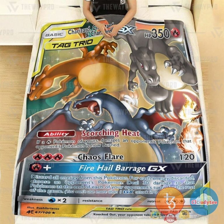Pokemon-Charizard-Tag-Trio-Blanket-1