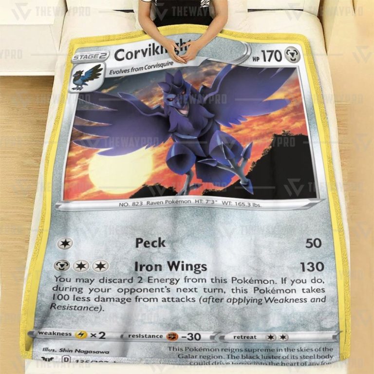 Pokemon-Corviknight-Blanket-1-1