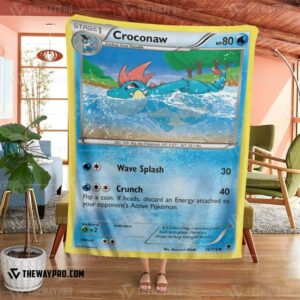 Pokemon Croconaw Phantom Forces Blanket 2