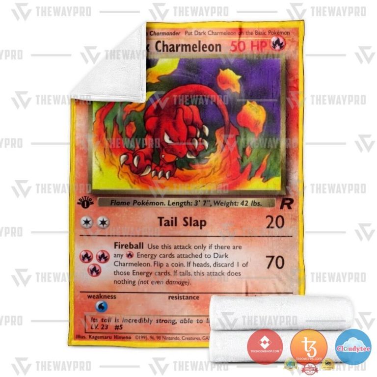 Pokemon-Dark-Charmeleon-Blanket-2