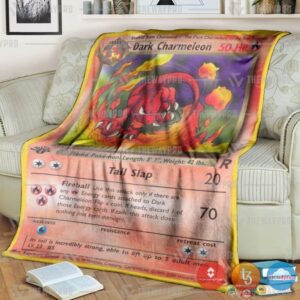 Pokemon Dark Charmeleon Blanket