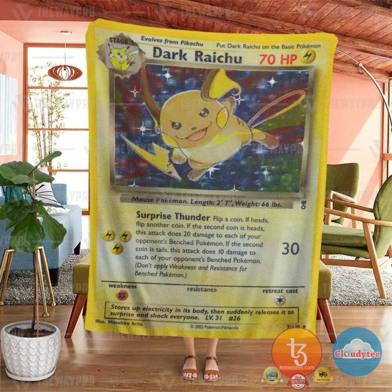 Pokemon-Dark-Raichu-Legendary-Collection-Blanket-3