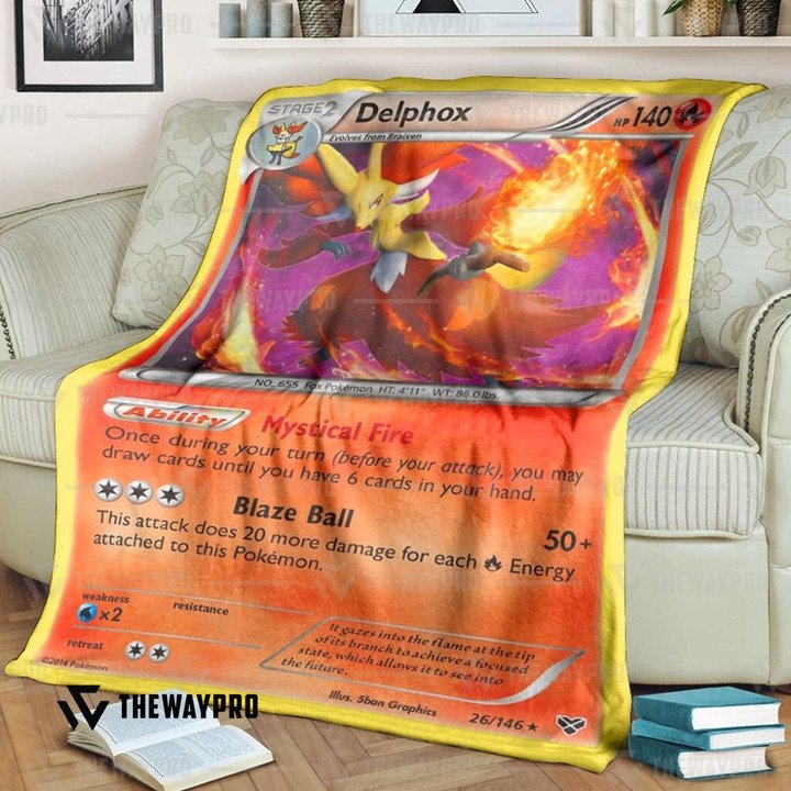 Pokemon Delphox Xy Bedding Set And Quilt Blanket Pokemon Delphox Xy Bedding Set And Quilt Blanket