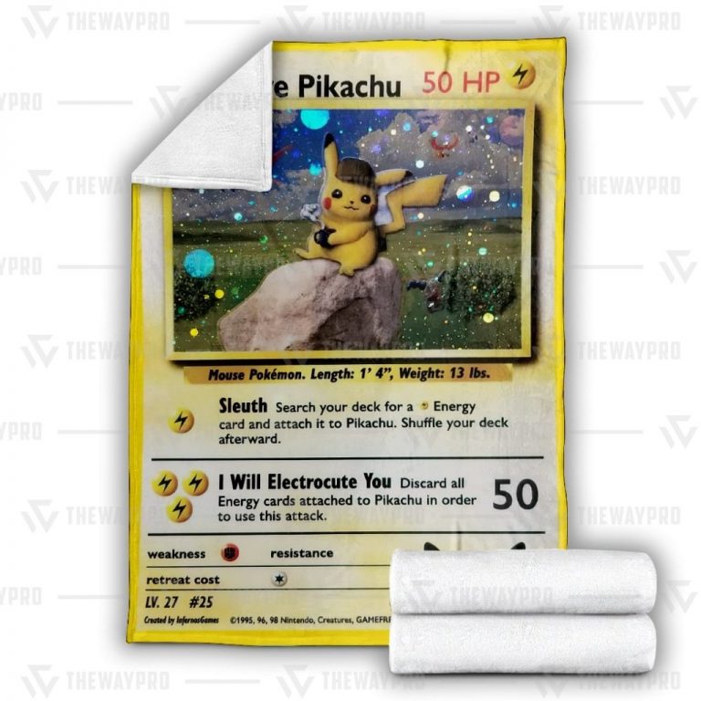 Pokemon-Detective-Pikachu-Blanket-1