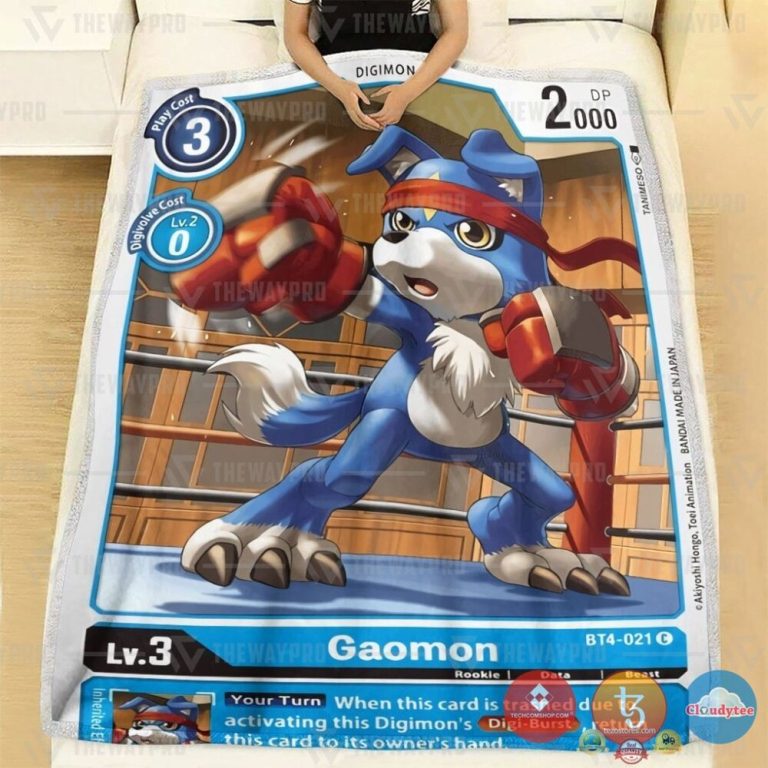 Pokemon-Digimon-Gaomon-Soft-Blanket-1