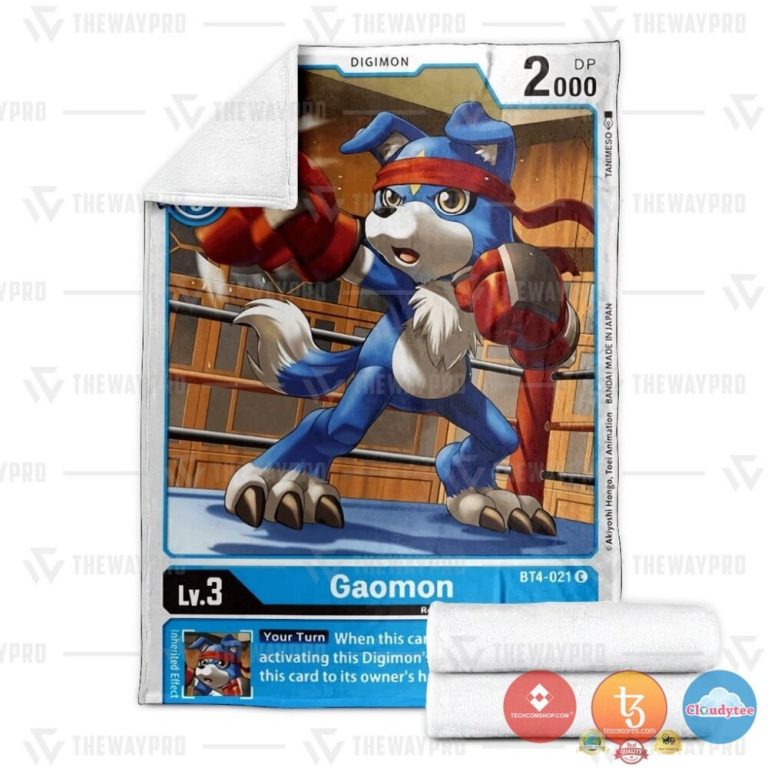 Pokemon-Digimon-Gaomon-Soft-Blanket-2