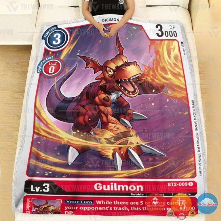 Pokemon-Digimon-Guilmon-Soft-Blanket-1