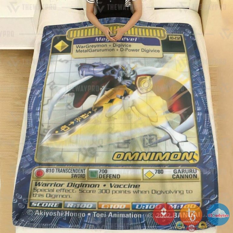 Pokemon-Digimon-Omnimon-Soft-Blanket-1