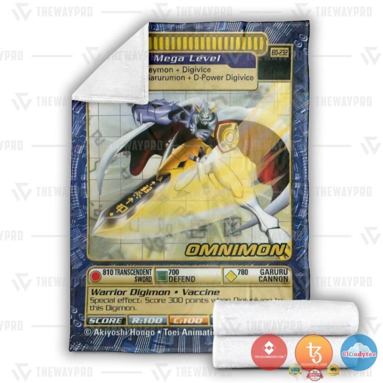 Pokemon-Digimon-Omnimon-Soft-Blanket-2